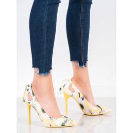 Seastar Stilvolle Pins in Blumen mehrfarbig gelb 1