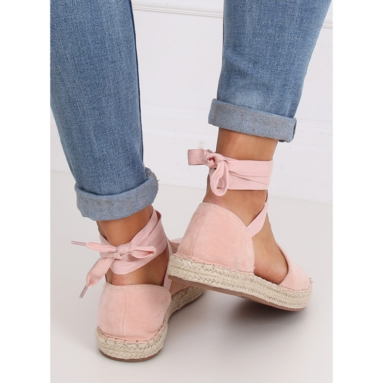 Rosa Damen Espadrilles LL-230P Rosa 1