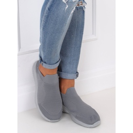 Grau 9924 Graue Sportschuhe 1