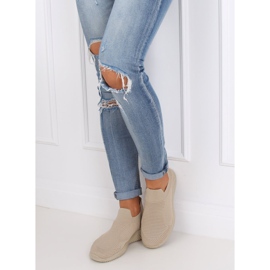 Beige 9924 Beige Sportschuhe 1