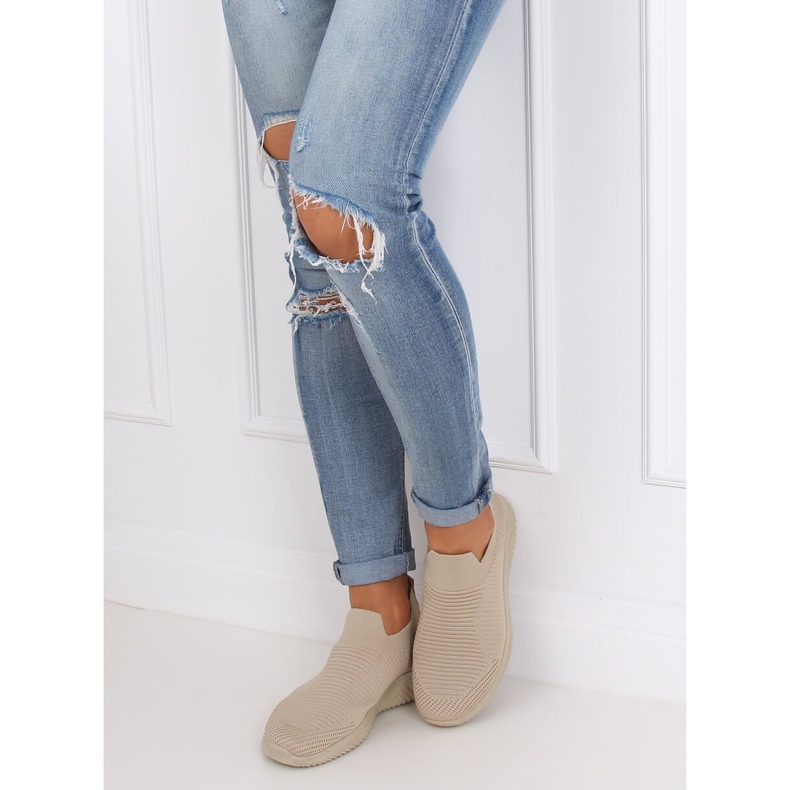 Beige 9924 Beige Sportschuhe 1