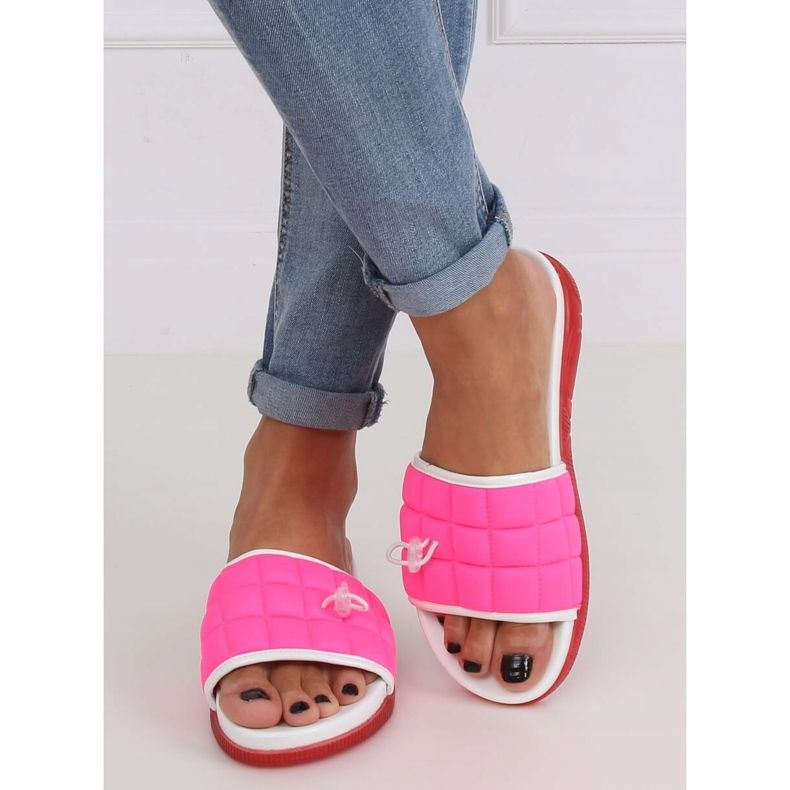 Damenschuhe fuchsia G-338 Fushia rosa 1