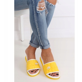 Gelbe Damenhausschuhe G-338 Gelb 1