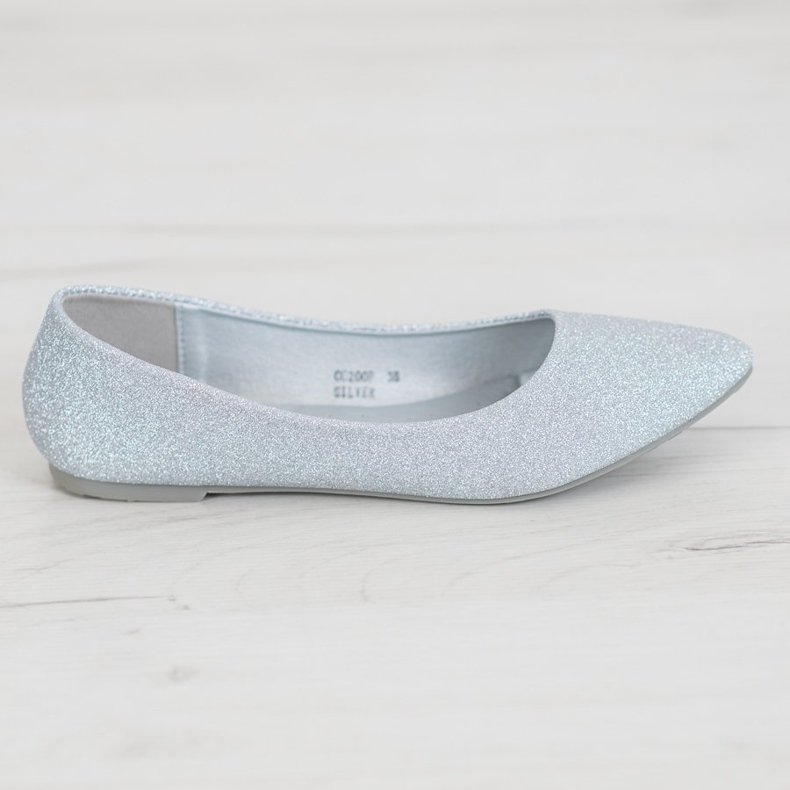 Seastar Glitzerballerinas grau 2