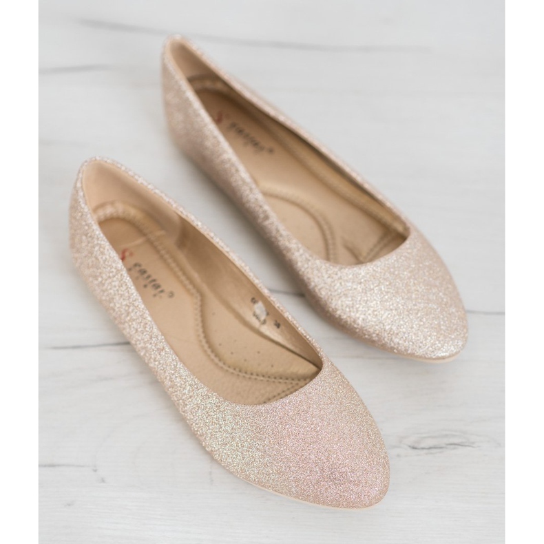 Seastar Glitzerballerinas golden 1