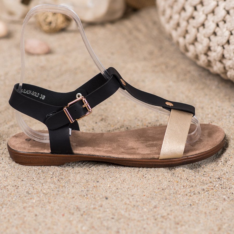 Evento Bequeme Sandalen schwarz 2