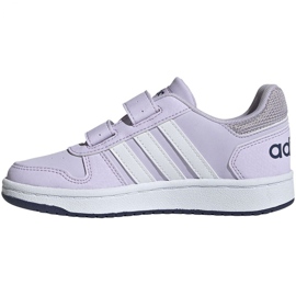 Adidas Hoops 2.0 Cmf Jr EG3771 lila mehrfarbig 2
