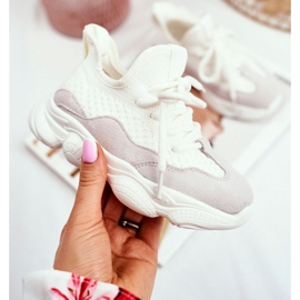 Christmas Fish Kinder Sportschuhe Schnürung Wildleder Weiß Volema 1