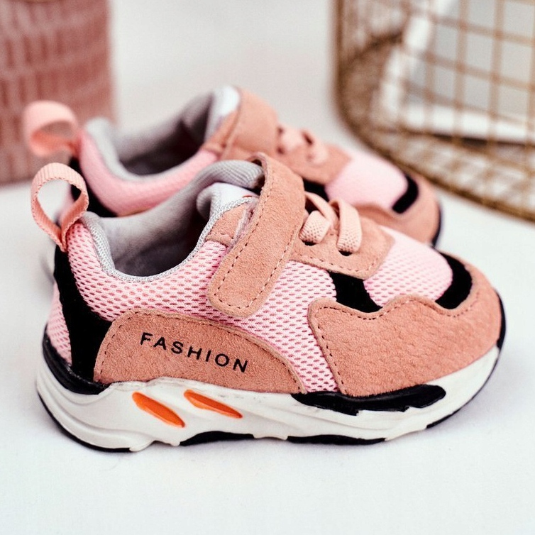 Apawwa Sport Kinderschuhe mit Klettverschluss Pink Yetto rosa 1