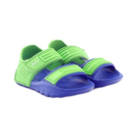 American Club Sandalen für Wasser blau grün 4