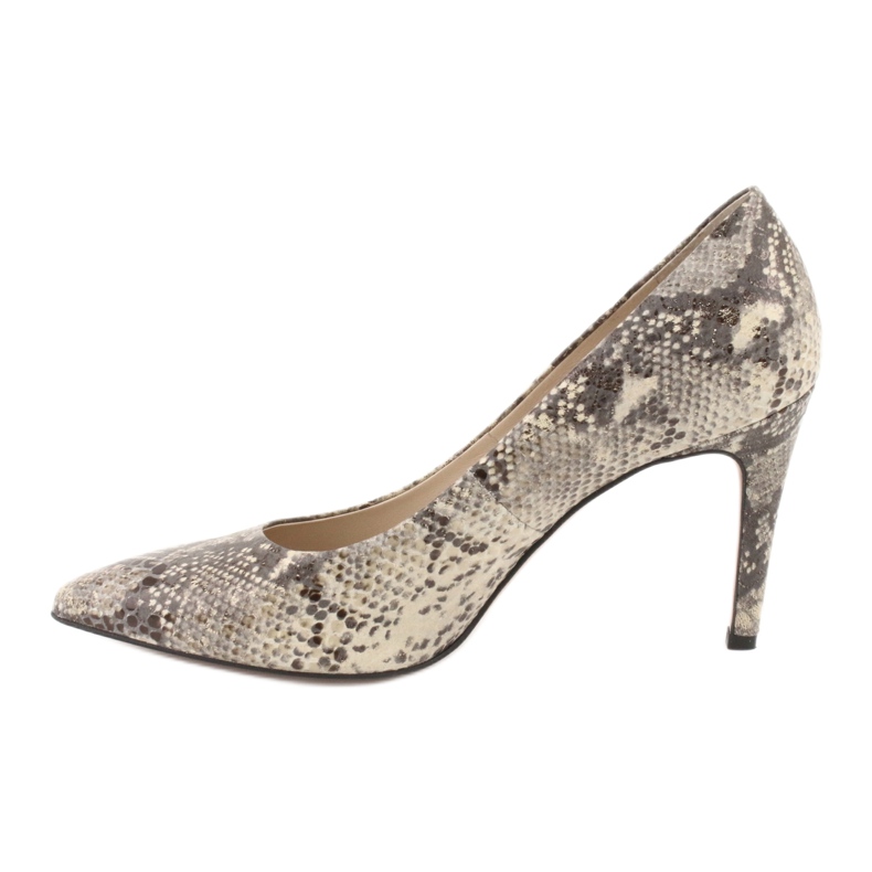 Animal Pumps auf Anstecknadel Anis 4716 pythonbeige 1