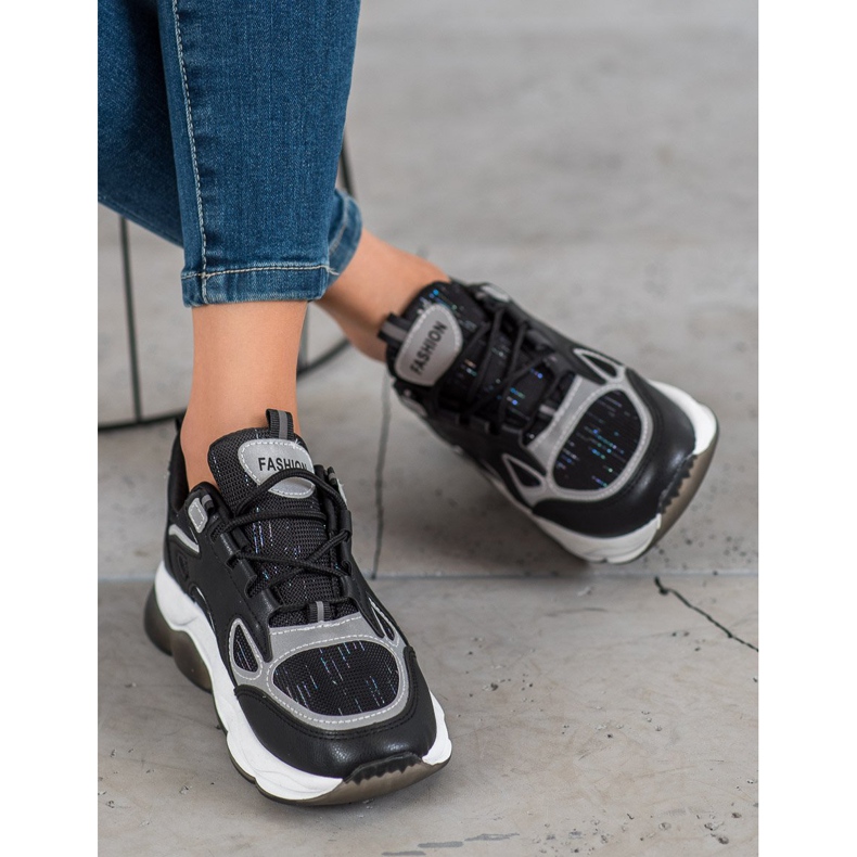 Via Giulia  Sportmode-Turnschuhe schwarz 1