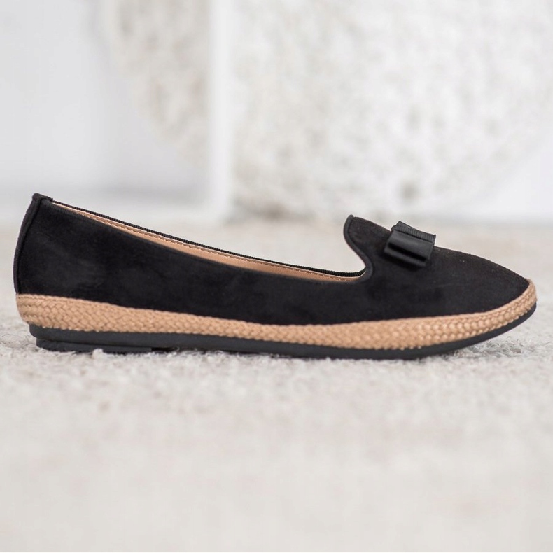 Klassische Lords mit einem VINCEZA-Bogen schwarz 1