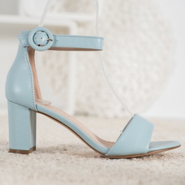 Evento Klassische Sandalen mit hohen Absätzen blau 2