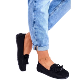 EVE Damen Loafer Wildleder 20PB35-2003 Schwarz Donna Mia 2