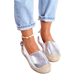 FRJ Damen Silver Contour Espadrilles grau 3