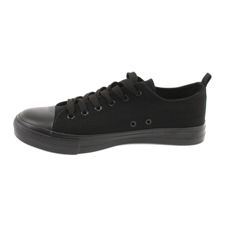 American Club Frauen -Sneaker gebunden LH17/22 Schwarz 1