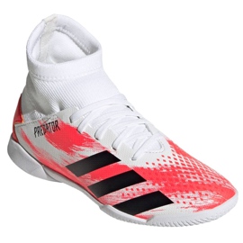 Hallenschuhe adidas Predator 20.3 In Jr EG0931 mehrfarbig weiß 2