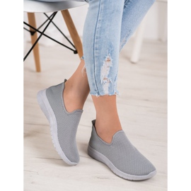 Super Mode Sportschuhe zum Hineinschlüpfen grau 1