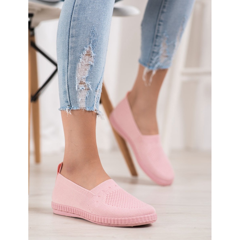 Via Giulia  Azur-Sneaker zum Hineinschlüpfen rosa 1
