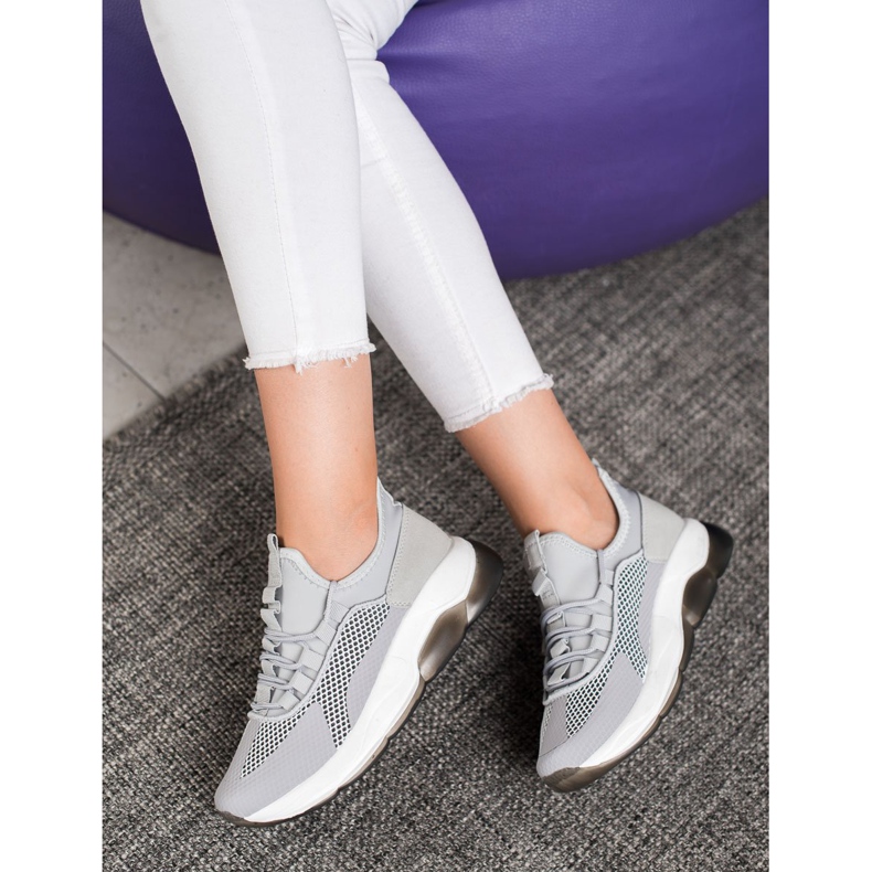 Via Giulia  Graue Sportschuhe 1