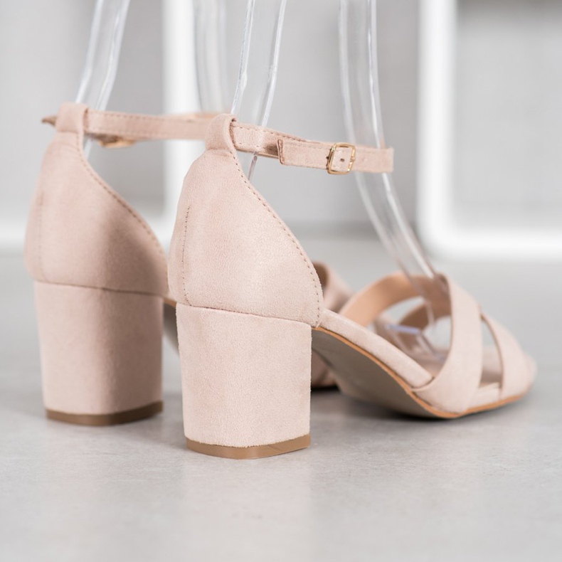 Mannika Sandalen aus Wildleder braun 1