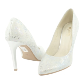 Espinto Pumps schimmernd C-456/96 weiß mehrfarbig 3