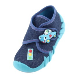 Befado Kinderschuhe 523P015 navy blau blau 2