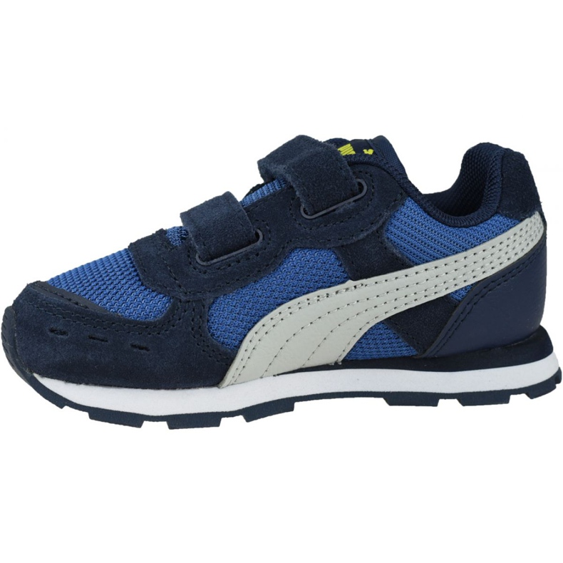 Puma Vista V Kleinkinder Jr 369541-09 weiß navy blau blau 1