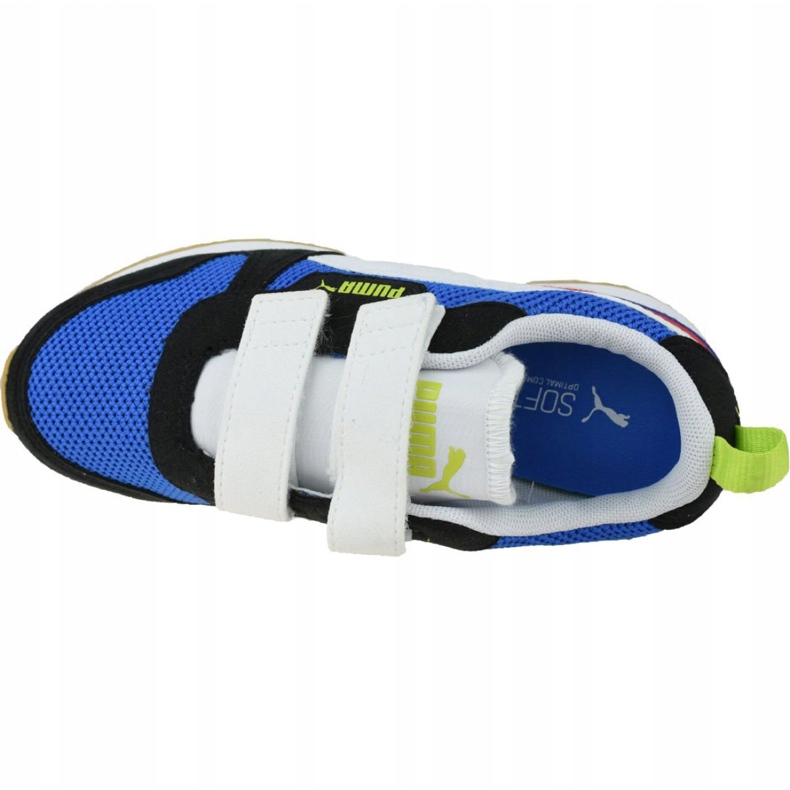 Puma R78 V Ps Jr 373617-03 weiß schwarz rot blau 2