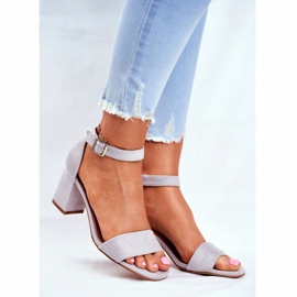 Vinceza Damen Sandalen Wildleder Grau Mehr und mehr! 1