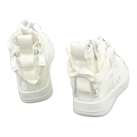 Big Star High Eco Leder Sneakers Białurówka White weiß 3