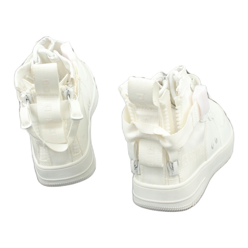 Big Star High Eco Leder Sneakers Białurówka White weiß 3