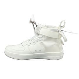 Big Star High Eco Leder Sneakers Białurówka White weiß 1