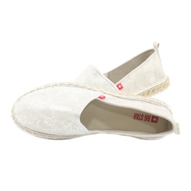 Big Star Espadrilles mit großem Stern 274A514 silber- grau 6
