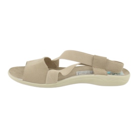 Bequeme Damensandalen Adanex 17495 beige 1