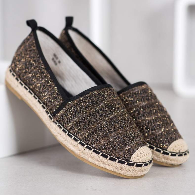 Seastar Textil-Espadrilles beige schwarz 1