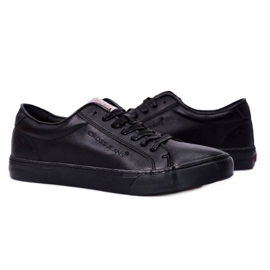 Herren Cross Jeans Schwarze Turnschuhe FF1R4034C 3