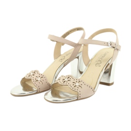 Caprice Sandalen Damenschuhe 28303 mehrfarbig rosa 4