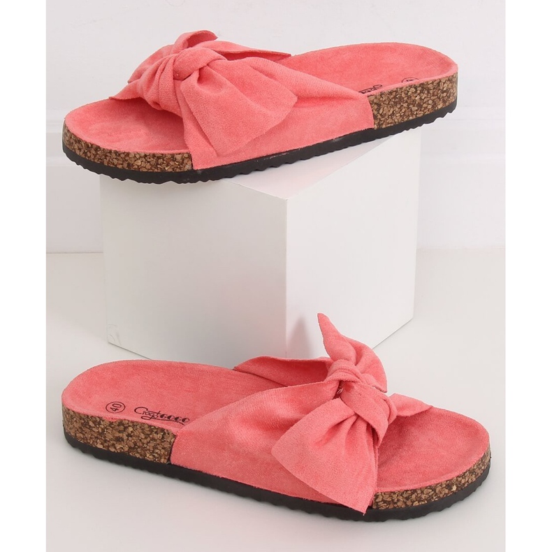 Coral Kork Hausschuhe G-580 Coral rosa 1