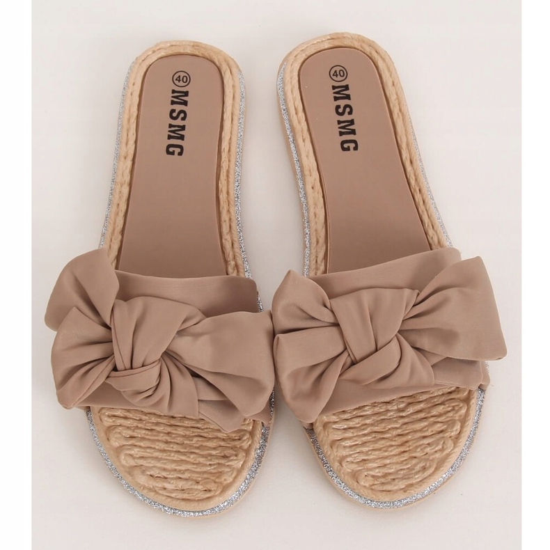 Beige WS9020 Light Camel Hausschuhe für Damen 1