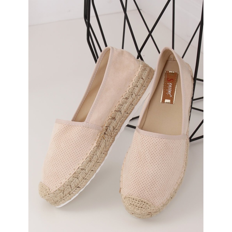 Beige Espadrilles für Damen JH90P Beige 1