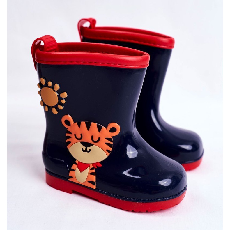 Gummistiefel für Kinder Navy Blue Tigger marineblau 1