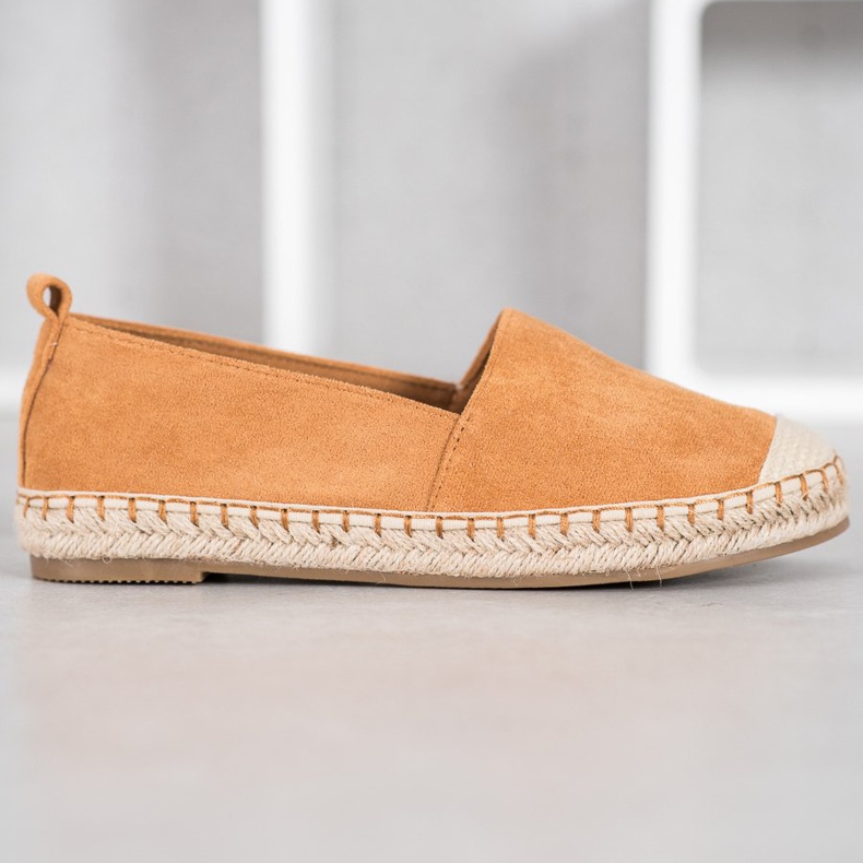 Anesia Paris Bequeme Espadrilles aus Wildleder braun 2