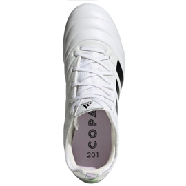 Adidas Copa 20.1 Fg Jr EF1911 Fußballschuhe mehrfarbig weiß 1