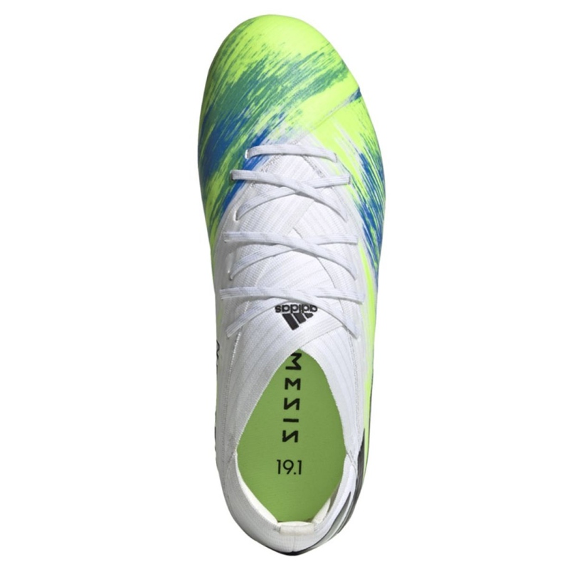 Adidas Nemeziz 19.1 Fg Jr EG7239 Fußballschuhe mehrfarbig weiß 2