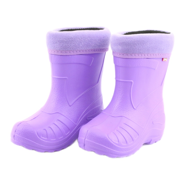 Befado Kinderschuhe Galosch-Violett 162P102 3