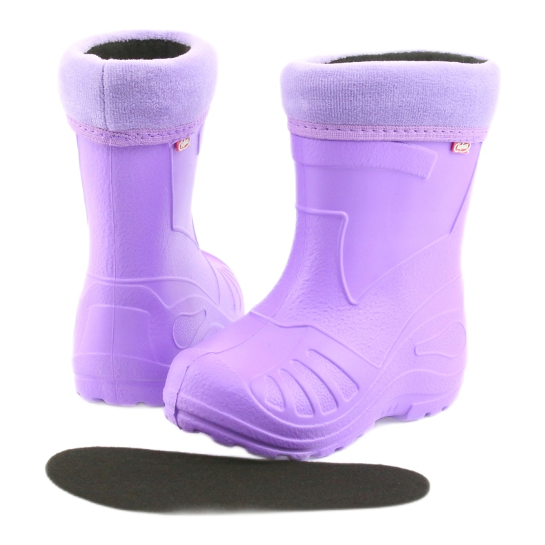 Befado Kinderschuhe Galosch-Violett 162P102 4