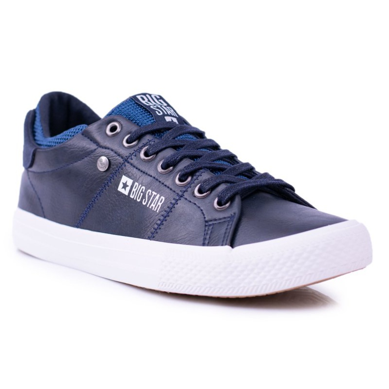 Big Star Herren Marineblaue Turnschuhe BB174010 navy blau 1