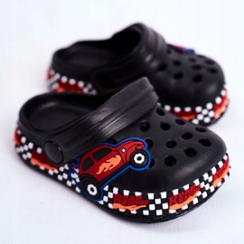 Giolan Kinder Foam Crooks Black Road Racing schwarz rot 1